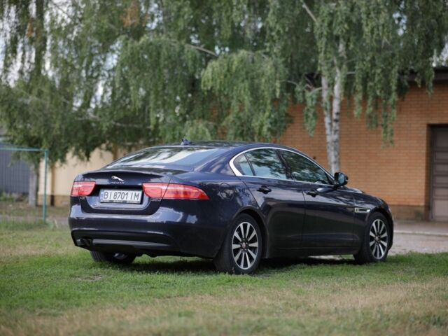 Синий Ягуар XE, объемом двигателя 2 л и пробегом 158 тыс. км за 17000 $, фото 12 на Automoto.ua