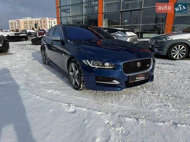 Синий Ягуар XE, объемом двигателя 2 л и пробегом 101 тыс. км за 15900 $, фото 5 на Automoto.ua
