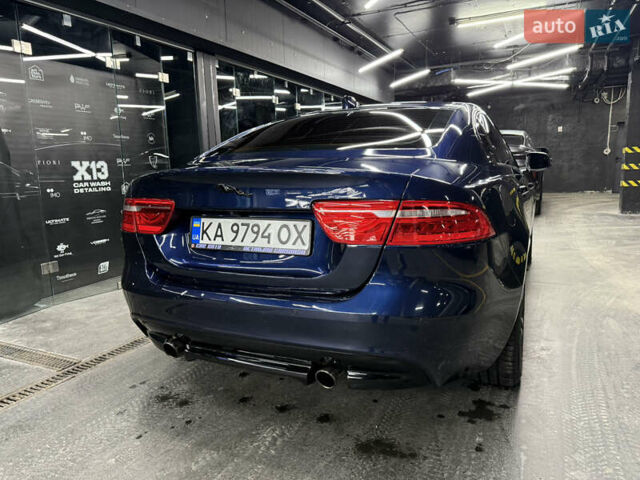 Ягуар XE 2016 у Києві на Automoto.ua Синій Ягуар XE, об'ємом двигуна 3 л та пробігом 75 тис. км за 19000 $, фото 6 на Automoto.ua