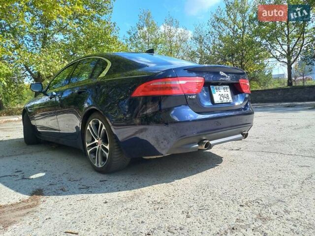 Синий Ягуар XE, объемом двигателя 3 л и пробегом 108 тыс. км за 18000 $, фото 5 на Automoto.ua