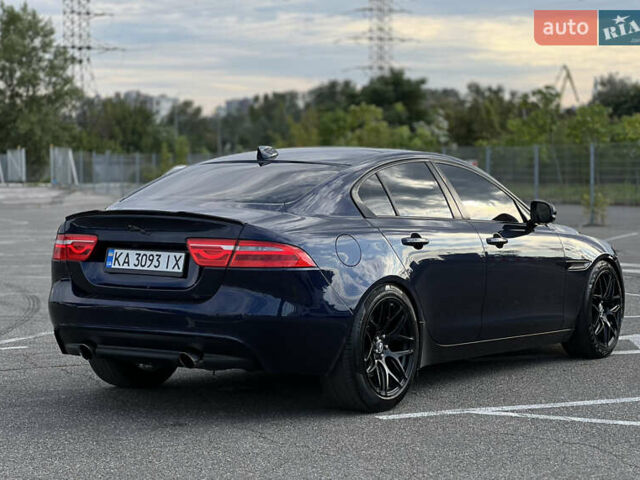 Синий Ягуар XE, объемом двигателя 3 л и пробегом 119 тыс. км за 15900 $, фото 7 на Automoto.ua