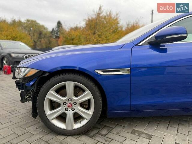 Ягуар XE 2018 в Луцке на Automoto.ua Синий Ягуар XE, объемом двигателя 2 л и пробегом 176 тыс. км за 9800 $, фото 1 на Automoto.ua