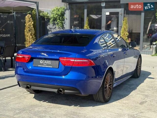 Синий Ягуар XE, объемом двигателя 2 л и пробегом 137 тыс. км за 14900 $, фото 8 на Automoto.ua