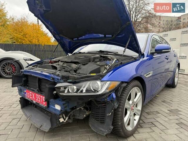 Ягуар XE 2018 в Луцке на Automoto.ua Синий Ягуар XE, объемом двигателя 2 л и пробегом 176 тыс. км за 9800 $, фото 8 на Automoto.ua