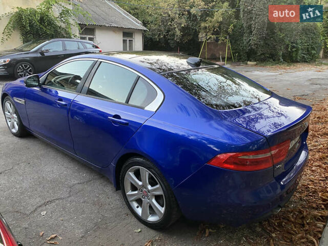 Синий Ягуар XE, объемом двигателя 2 л и пробегом 100 тыс. км за 15000 $, фото 13 на Automoto.ua