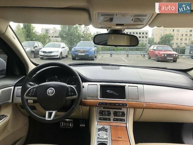 Ягуар ХФ 2012 в Киеве на Automoto.ua Белый Ягуар ХФ, объемом двигателя 3 л и пробегом 48 тыс. км за 24999 $, фото 17 на Automoto.ua