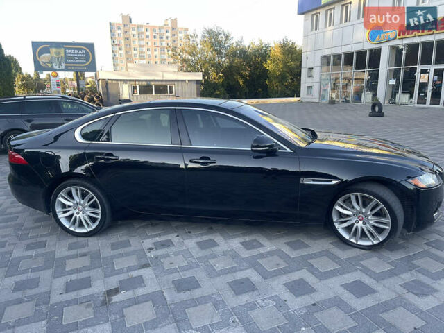 Чорний Ягуар ХФ, об'ємом двигуна 3 л та пробігом 200 тис. км за 18650 $, фото 1 на Automoto.ua