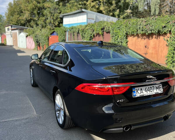 Черный Ягуар ХФ, объемом двигателя 2 л и пробегом 79 тыс. км за 23999 $, фото 2 на Automoto.ua