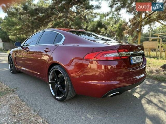 Ягуар ХФ 2012 у Одесі на Automoto.ua Червоний Ягуар ХФ, об'ємом двигуна 2.97 л та пробігом 54 тис. км за 11800 $, фото 7 на Automoto.ua