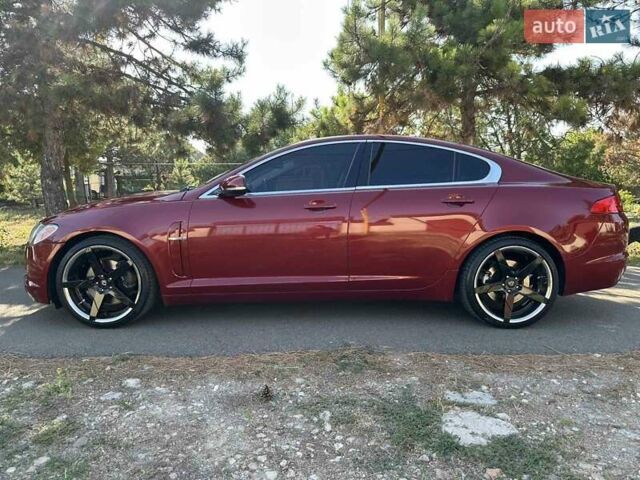 Ягуар ХФ 2012 у Одесі на Automoto.ua Червоний Ягуар ХФ, об'ємом двигуна 2.97 л та пробігом 54 тис. км за 11800 $, фото 6 на Automoto.ua