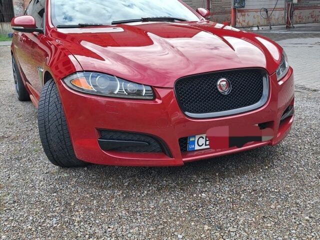 Красный Ягуар ХФ, объемом двигателя 3 л и пробегом 150 тыс. км за 15196 $, фото 7 на Automoto.ua