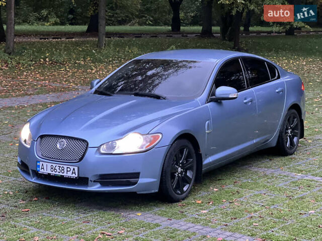 Синий Ягуар ХФ, объемом двигателя 2.97 л и пробегом 144 тыс. км за 9900 $, фото 8 на Automoto.ua