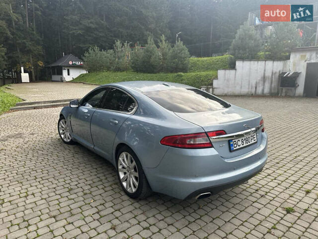 Синий Ягуар ХФ, объемом двигателя 2.7 л и пробегом 260 тыс. км за 8850 $, фото 3 на Automoto.ua