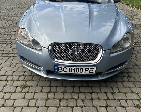 Синий Ягуар ХФ, объемом двигателя 2.7 л и пробегом 260 тыс. км за 8850 $, фото 2 на Automoto.ua