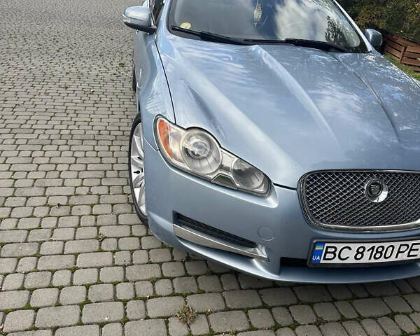 Синий Ягуар ХФ, объемом двигателя 2.7 л и пробегом 260 тыс. км за 8850 $, фото 5 на Automoto.ua