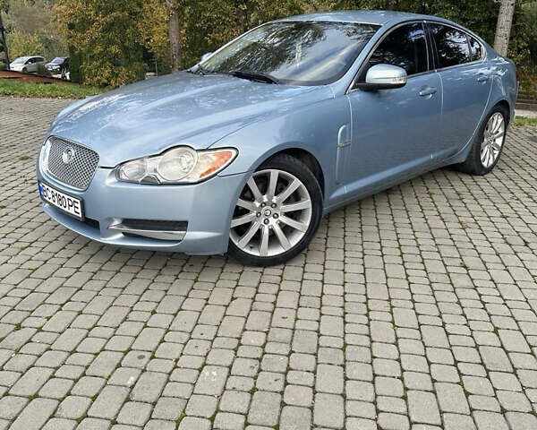 Синий Ягуар ХФ, объемом двигателя 2.7 л и пробегом 260 тыс. км за 8850 $, фото 4 на Automoto.ua
