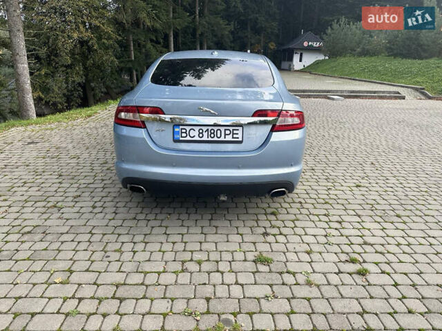 Синий Ягуар ХФ, объемом двигателя 2.7 л и пробегом 260 тыс. км за 8850 $, фото 7 на Automoto.ua