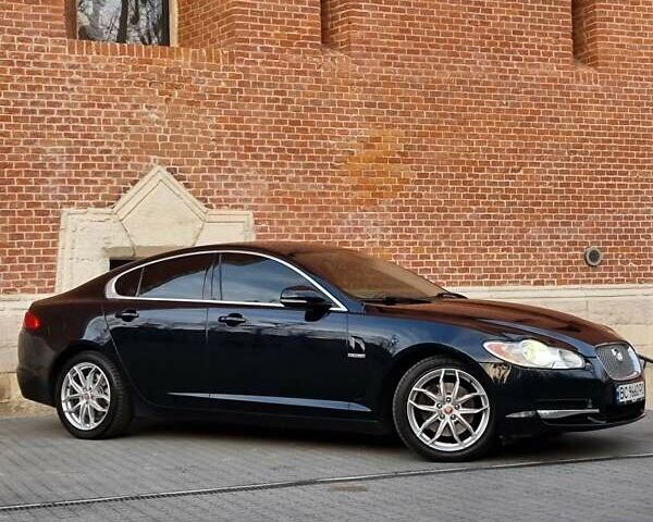 Синий Ягуар ХФ, объемом двигателя 3 л и пробегом 299 тыс. км за 9500 $, фото 1 на Automoto.ua