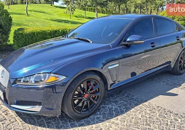 Синий Ягуар ХФ, объемом двигателя 2 л и пробегом 142 тыс. км за 9100 $, фото 14 на Automoto.ua