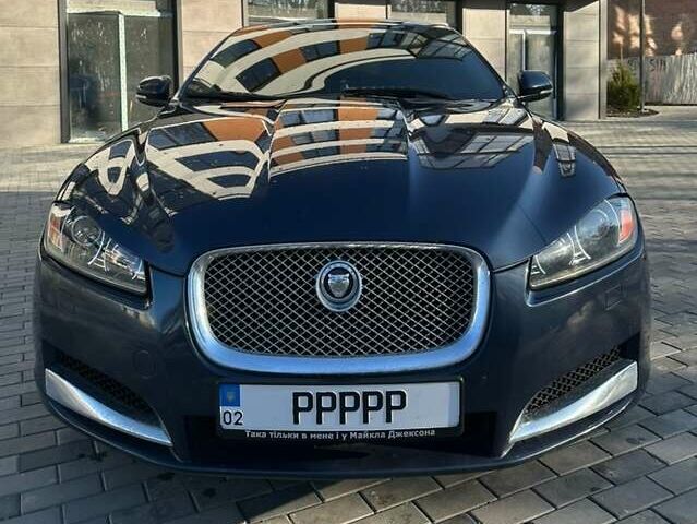 Синий Ягуар ХФ, объемом двигателя 2 л и пробегом 195 тыс. км за 11500 $, фото 1 на Automoto.ua