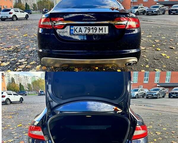 Синий Ягуар ХФ, объемом двигателя 2 л и пробегом 196 тыс. км за 15000 $, фото 2 на Automoto.ua