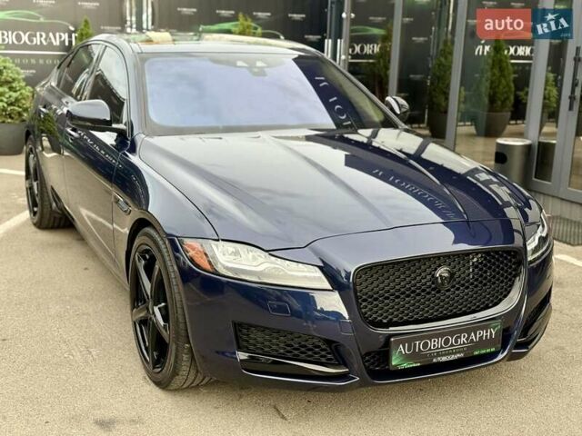 Синий Ягуар ХФ, объемом двигателя 3 л и пробегом 163 тыс. км за 16500 $, фото 2 на Automoto.ua