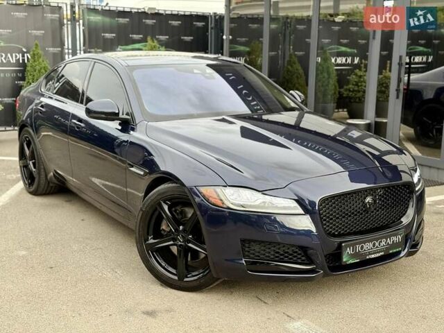 Синий Ягуар ХФ, объемом двигателя 3 л и пробегом 163 тыс. км за 16500 $, фото 14 на Automoto.ua