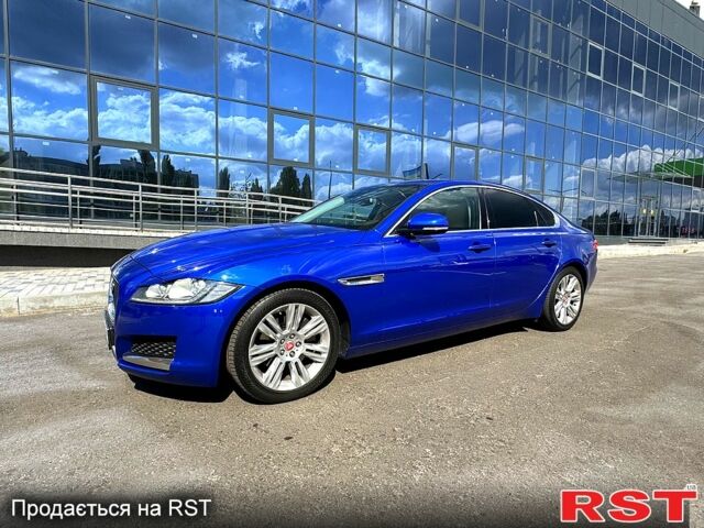 Синий Ягуар ХФ, объемом двигателя 2 л и пробегом 150 тыс. км за 17500 $, фото 11 на Automoto.ua