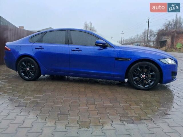 Синий Ягуар ХФ, объемом двигателя 2 л и пробегом 196 тыс. км за 22700 $, фото 11 на Automoto.ua