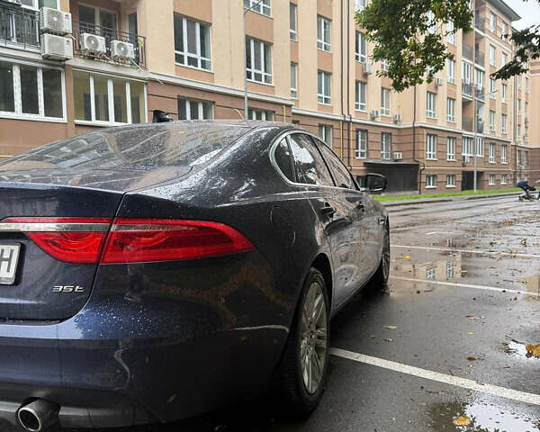 Синий Ягуар ХФ, объемом двигателя 3 л и пробегом 172 тыс. км за 16500 $, фото 8 на Automoto.ua