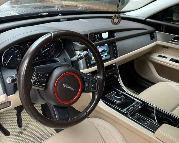 Синий Ягуар ХФ, объемом двигателя 3 л и пробегом 172 тыс. км за 16500 $, фото 14 на Automoto.ua