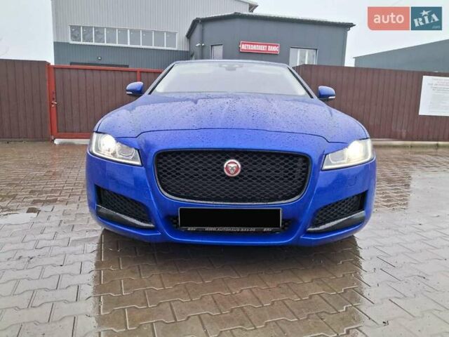 Синий Ягуар ХФ, объемом двигателя 2 л и пробегом 196 тыс. км за 22700 $, фото 9 на Automoto.ua