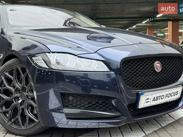 Синій Ягуар ХФ, об'ємом двигуна 3 л та пробігом 131 тис. км за 19990 $, фото 1 на Automoto.ua