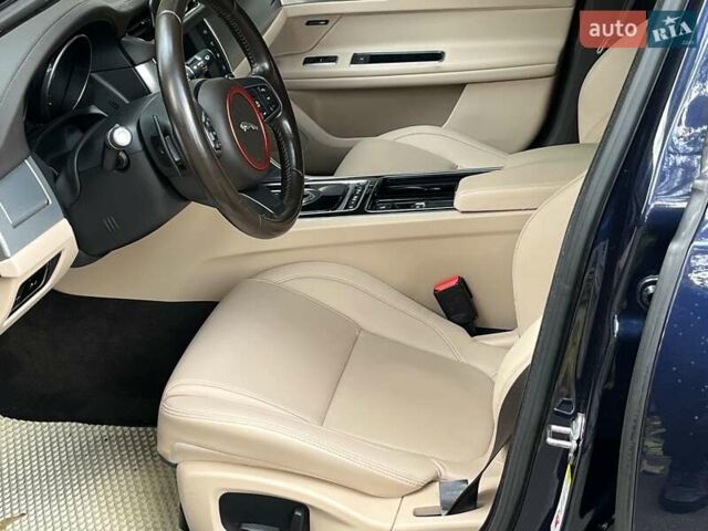 Синий Ягуар ХФ, объемом двигателя 3 л и пробегом 172 тыс. км за 15990 $, фото 30 на Automoto.ua