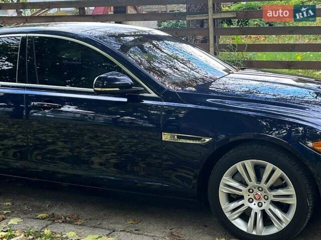 Синий Ягуар ХФ, объемом двигателя 3 л и пробегом 172 тыс. км за 15990 $, фото 13 на Automoto.ua