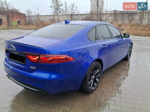 Синий Ягуар ХФ, объемом двигателя 2 л и пробегом 196 тыс. км за 22700 $, фото 15 на Automoto.ua