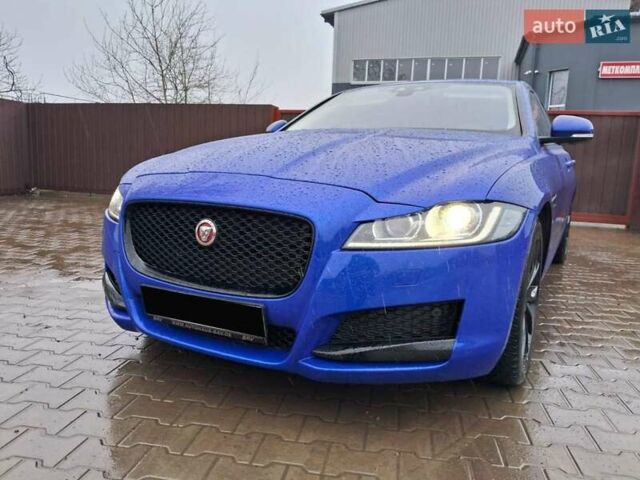 Синий Ягуар ХФ, объемом двигателя 2 л и пробегом 196 тыс. км за 22700 $, фото 10 на Automoto.ua