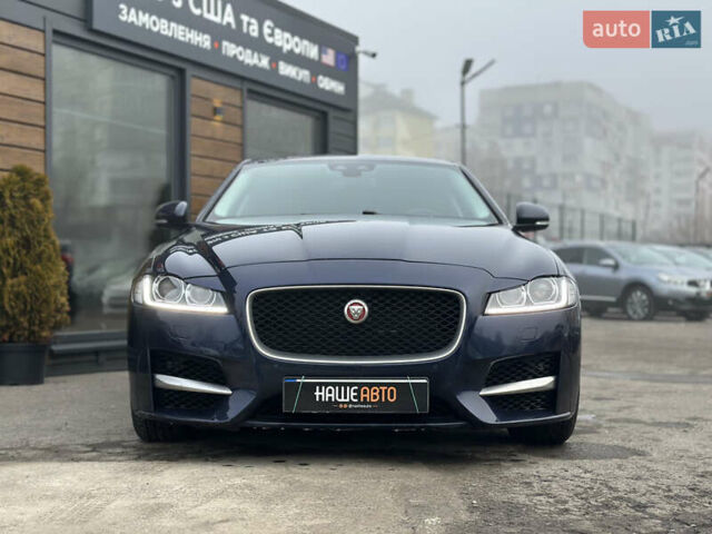 Синий Ягуар ХФ, объемом двигателя 2 л и пробегом 208 тыс. км за 16999 $, фото 7 на Automoto.ua