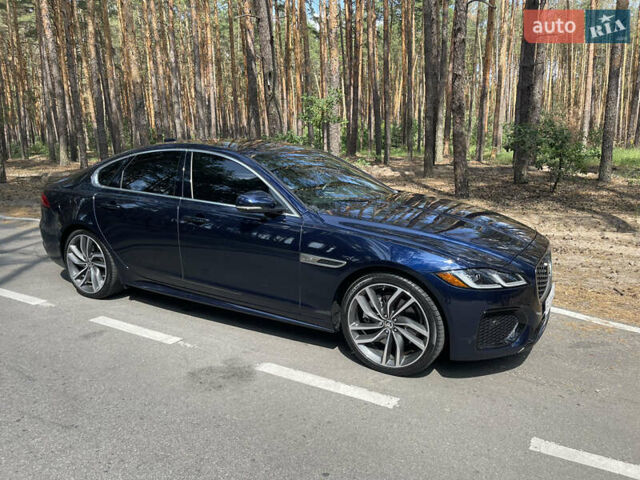 Синий Ягуар ХФ, объемом двигателя 2 л и пробегом 6 тыс. км за 44000 $, фото 5 на Automoto.ua
