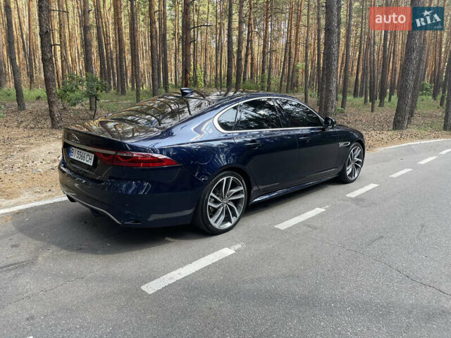 Синий Ягуар ХФ, объемом двигателя 2 л и пробегом 6 тыс. км за 44000 $, фото 7 на Automoto.ua