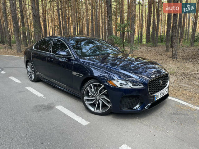 Синий Ягуар ХФ, объемом двигателя 2 л и пробегом 6 тыс. км за 44000 $, фото 1 на Automoto.ua
