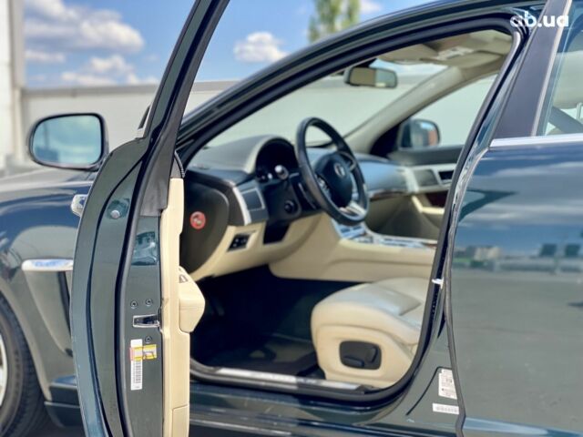 Ягуар ХФ 2014 в Киеве на Automoto.ua Зеленый Ягуар ХФ, объемом двигателя 2 л и пробегом 119 тыс. км за 14600 $, фото 7 на Automoto.ua