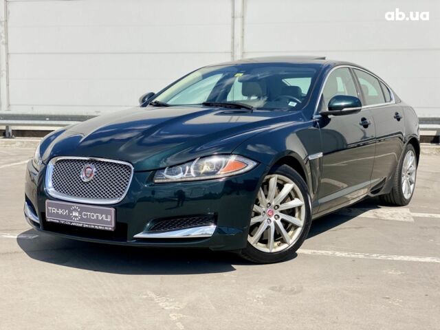 Ягуар ХФ 2014 в Киеве на Automoto.ua Зеленый Ягуар ХФ, объемом двигателя 2 л и пробегом 119 тыс. км за 14600 $, фото 2 на Automoto.ua