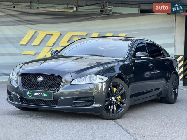 Ягуар Икс Джей 2013 в Киеве на Automoto.ua Серый Ягуар Икс Джей, объемом двигателя 3 л и пробегом 274 тыс. км за 18800 $, фото 6 на Automoto.ua