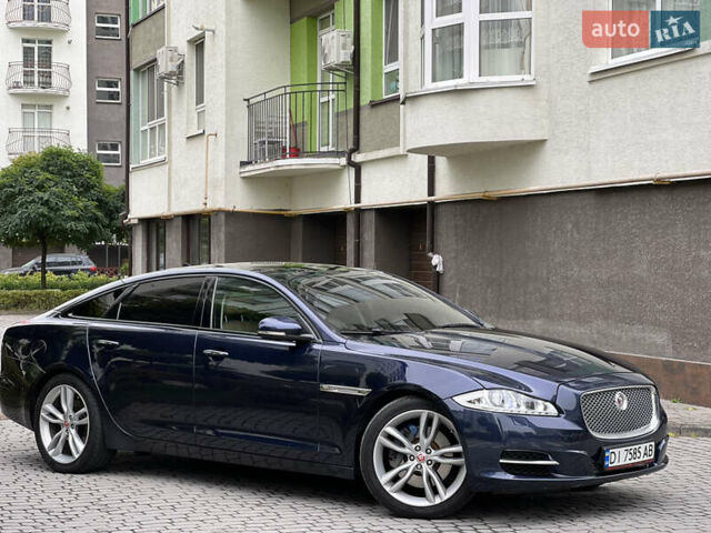 Ягуар Икс Джей 2014 в Ивано-Франковске на Automoto.ua Синий Ягуар Икс Джей, объемом двигателя 2.99 л и пробегом 138 тыс. км за 26000 $, фото 5 на Automoto.ua