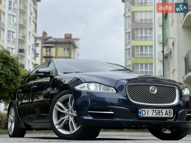 Ягуар Икс Джей 2014 в Ивано-Франковске на Automoto.ua Синий Ягуар Икс Джей, объемом двигателя 2.99 л и пробегом 138 тыс. км за 26000 $, фото 7 на Automoto.ua