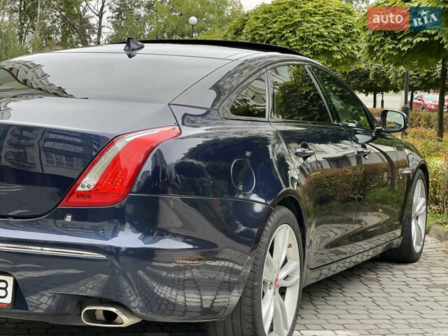 Ягуар Икс Джей 2014 в Ивано-Франковске на Automoto.ua Синий Ягуар Икс Джей, объемом двигателя 2.99 л и пробегом 138 тыс. км за 26000 $, фото 30 на Automoto.ua