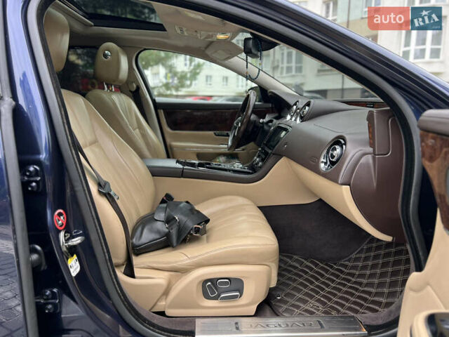 Ягуар Икс Джей 2014 в Ивано-Франковске на Automoto.ua Синий Ягуар Икс Джей, объемом двигателя 2.99 л и пробегом 138 тыс. км за 26000 $, фото 83 на Automoto.ua