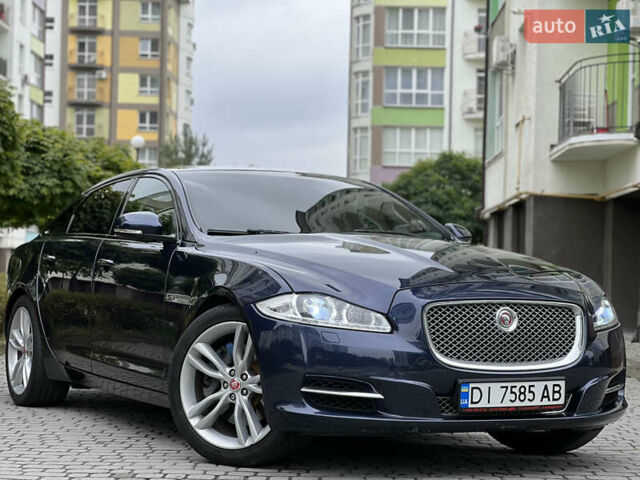 Ягуар Икс Джей 2014 в Ивано-Франковске на Automoto.ua Синий Ягуар Икс Джей, объемом двигателя 2.99 л и пробегом 138 тыс. км за 26000 $, фото 2 на Automoto.ua