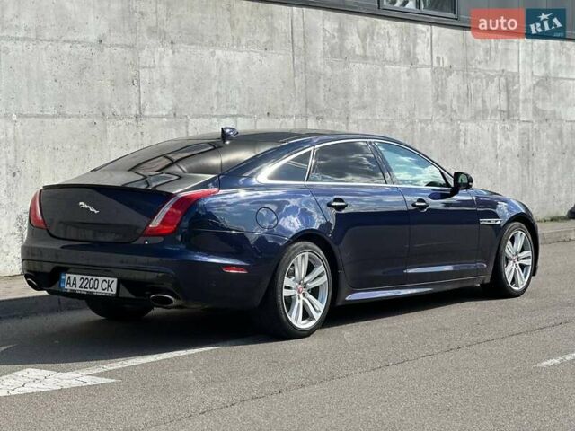 Ягуар Икс Джей 2018 в Киеве на Automoto.ua Синий Ягуар Икс Джей, объемом двигателя 2.99 л и пробегом 101 тыс. км за 28500 $, фото 11 на Automoto.ua